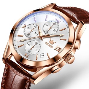 Olevs 2872 Rose White Quartz Wrist watch