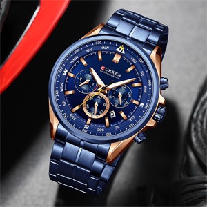 Curren 8399 Blue Men’s Watches