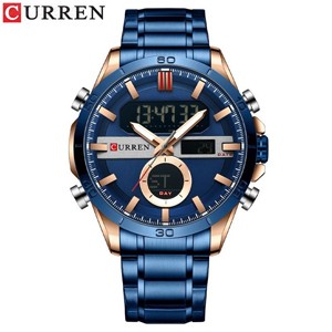Curren 8384 Blue Digital Watch for Men