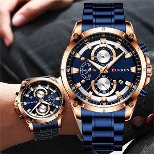 Curren 8360 Blue Watch for Men