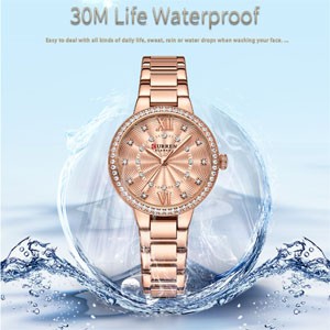 Curren 9085 Rose Gold Watch For Women