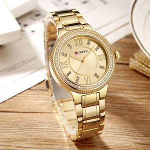 Curren 9004 Golden Ladies Wristwatch