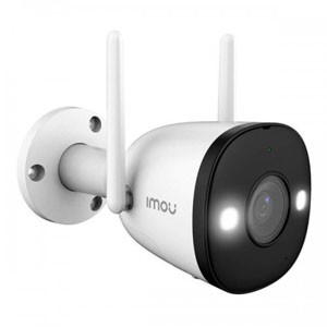 IMOU Bullet 2 2MP - Outdoor Bullet Camera, Full HD 1080P with Full Colour Nightvision, Built In Spotlights, AI Human Detection, 2 Way Audio, 110dB Siren & Local Hot-Spot Connection - H.265